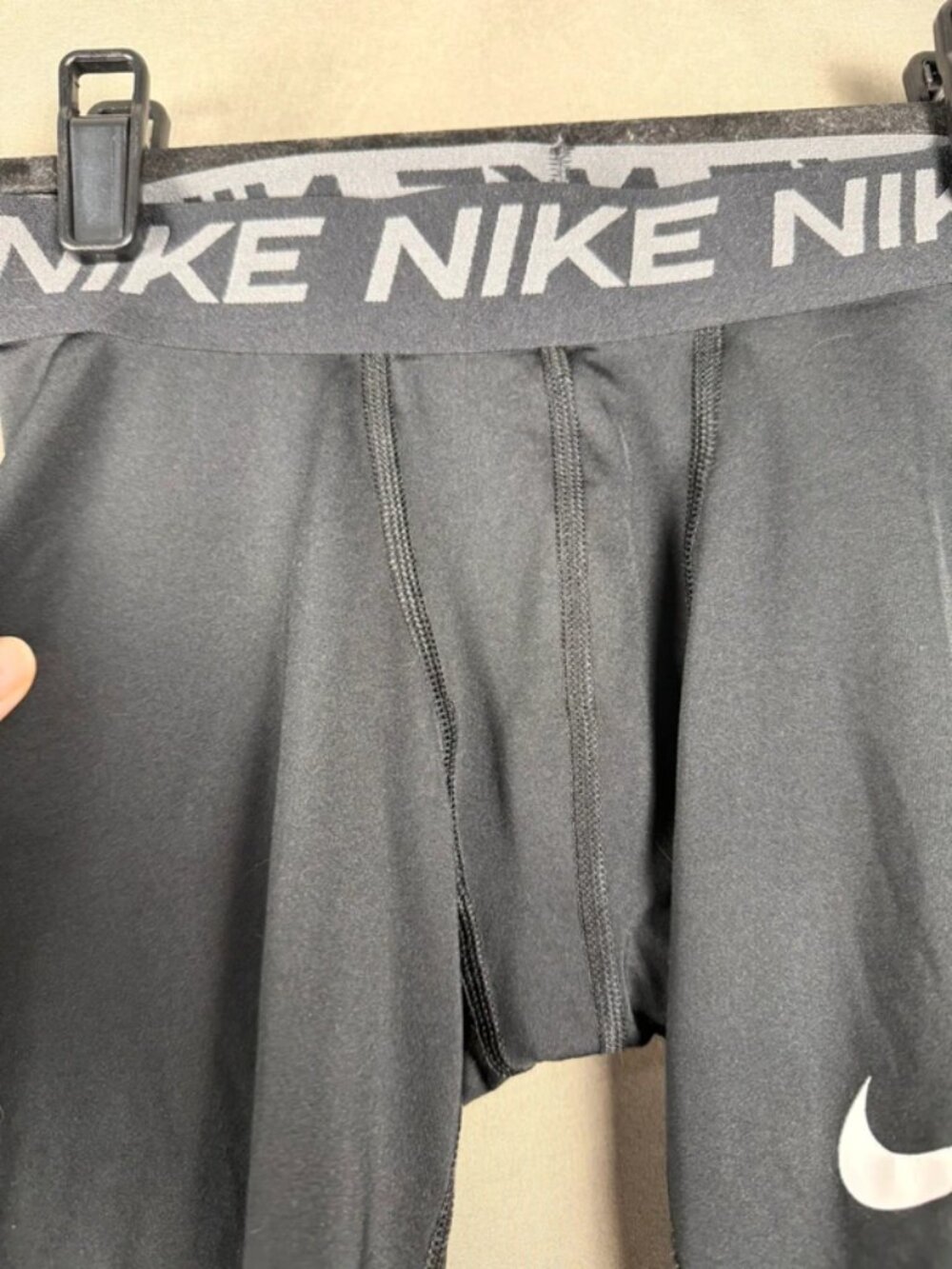 Nike Pro 3/4 compression training tights size Small - Picture 4 of 5